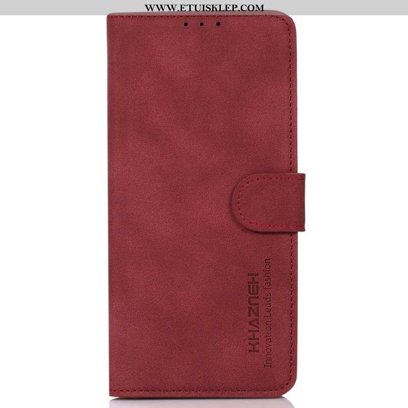 Etui Folio do OnePlus Nord CE 2 5G Kazneh Teksturowana Sztuczna Skóra